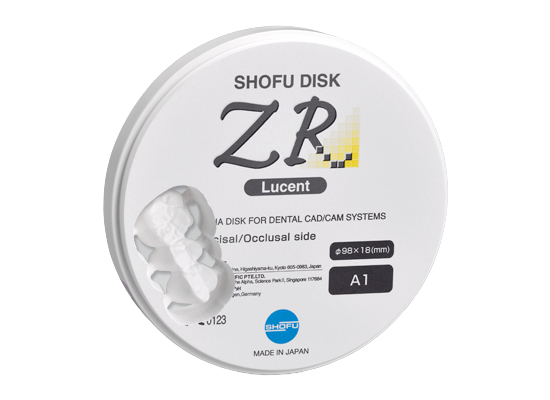 SHOFU Multilayer DISK ZR Lucent 16mm
